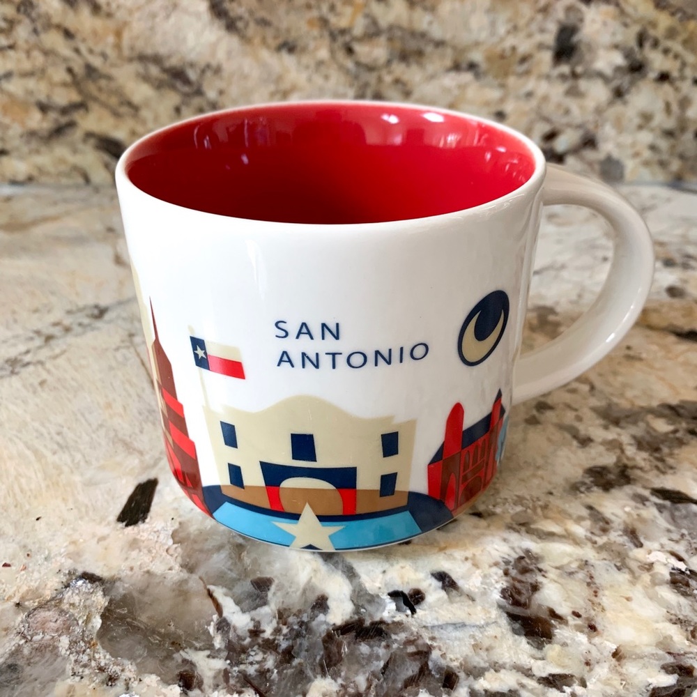 Starbucks You Are Here YAH mug San Antonio